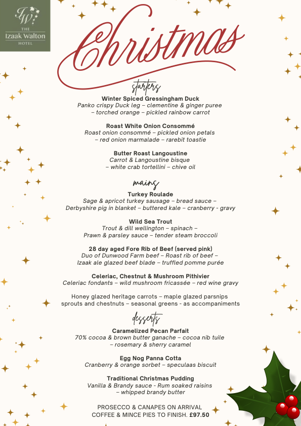 christmas menu